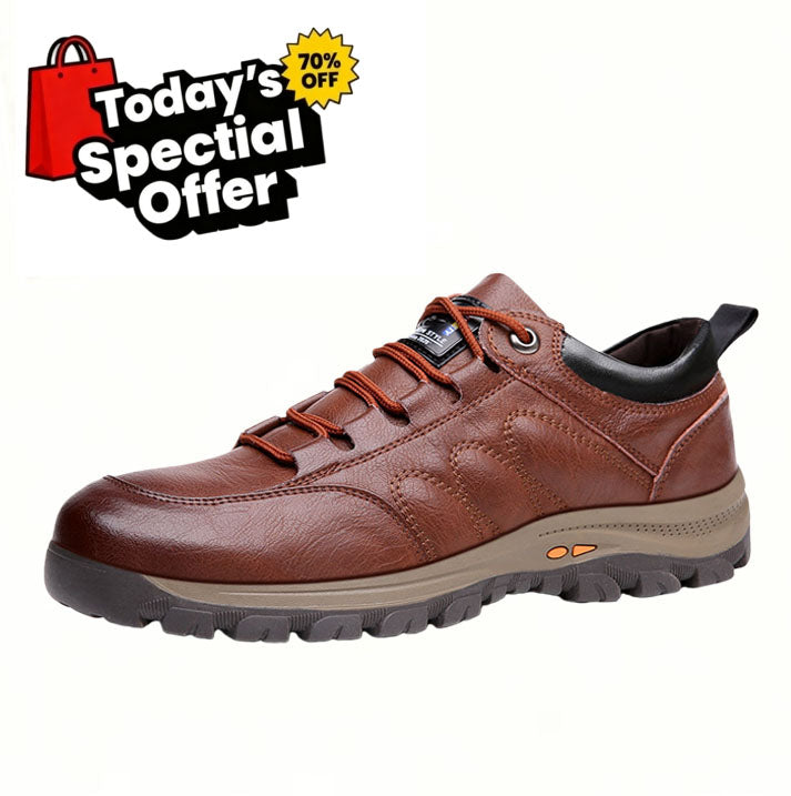 🔥RELOOG | Zapatos ortopédicos ergonómicos | Cuero premium 👞 | Cosidos a mano