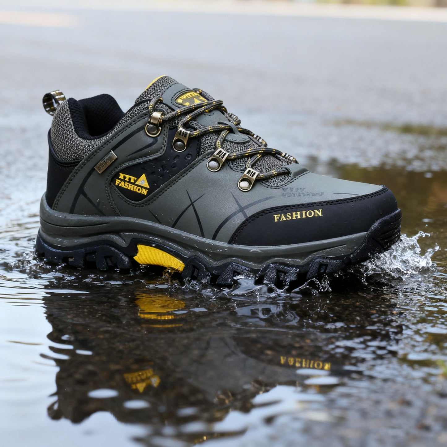 RELOOG｜🏃Zapatillas para Senderismo｜Soporte de Tobillo y Suela Antideslizante