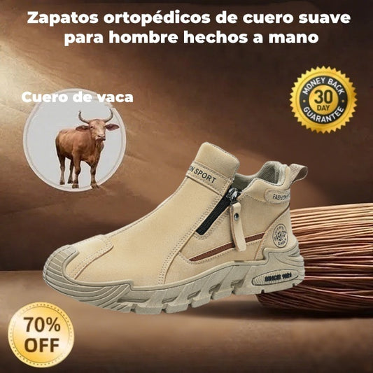 RELOOG | Zapatos de piel de becerro para hombre | Hechos en Australia 👞 Cosidos a mano ✅ Soporte de arco, impermeables y antideslizantes