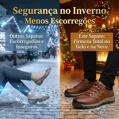 RELOOG | 🎁 Zapatos ortopédicos para personas mayores | Alivio del dolor | Cuero premium