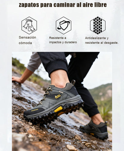 RELOOG｜🏃Zapatillas para Senderismo｜Soporte de Tobillo y Suela Antideslizante