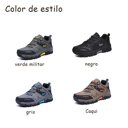 RELOOG｜🏃Zapatillas para Senderismo｜Soporte de Tobillo y Suela Antideslizante
