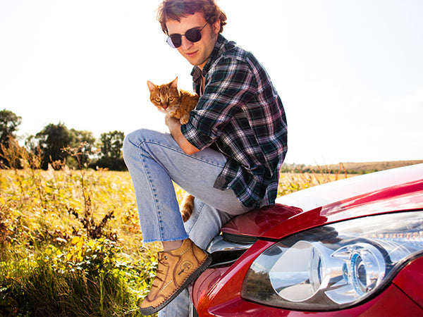 RELOOG |🎬 Botas Caqui Estilo Montaña | Amortiguación y Transpirabilidad | Diseñadas para la Forma del Pie Española