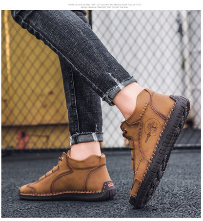 RELOOG |🎬 Botas Caqui Estilo Montaña | Amortiguación y Transpirabilidad | Diseñadas para la Forma del Pie Española