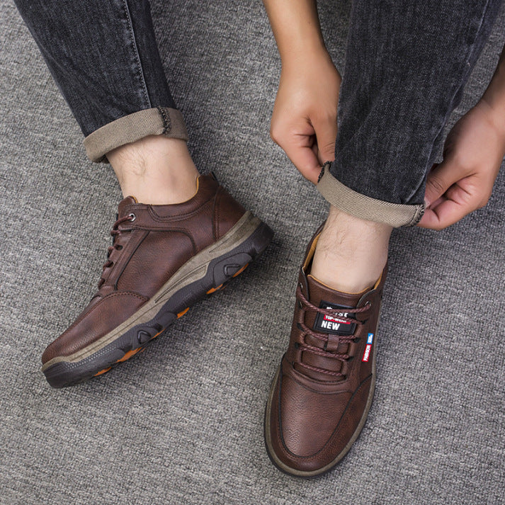 RELOOG | Zapatos de piel de becerro suaves y cómodos | Soporte para el arco del pie | Alivio del dolor | Protección (También disponible en versión de felpa 🔥)