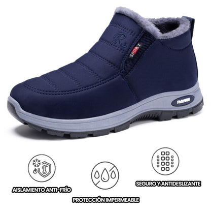 🔥RELOOG® Zapatos ortopédicos de invierno | Diseño ergonómico ⏰ Alivia el dolor de pies, rodillas y espalda 👞 Unisex