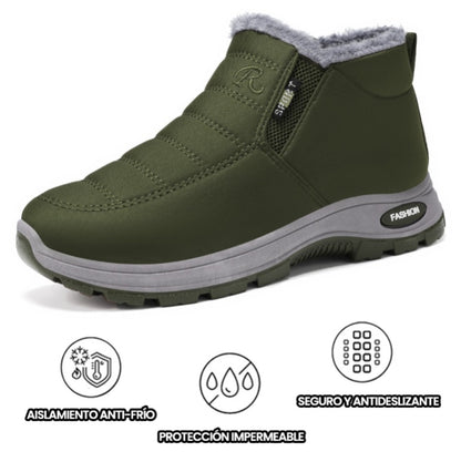 🔥RELOOG® Zapatos ortopédicos de invierno | Diseño ergonómico ⏰ Alivia el dolor de pies, rodillas y espalda 👞 Unisex
