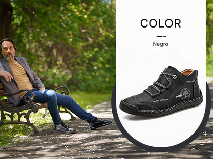 RELOOG |🎬 Botas Caqui Estilo Montaña | Amortiguación y Transpirabilidad | Diseñadas para la Forma del Pie Española