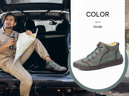 RELOOG |🎬 Botas Caqui Estilo Montaña | Amortiguación y Transpirabilidad | Diseñadas para la Forma del Pie Española