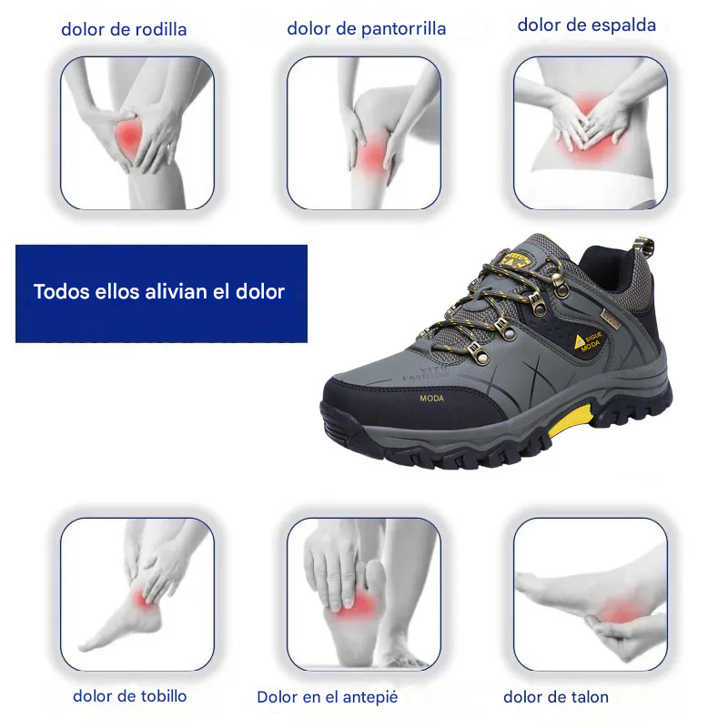 RELOOG｜🏃Zapatillas para Senderismo｜Soporte de Tobillo y Suela Antideslizante